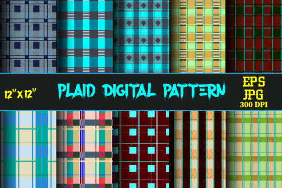 Download Plaid Digital Paper Pattern Design - Paper Collection