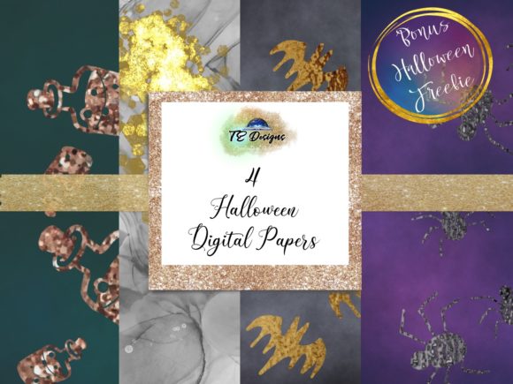Download Halloween Spooky Digital Papers&nbsp; - Paper Collection