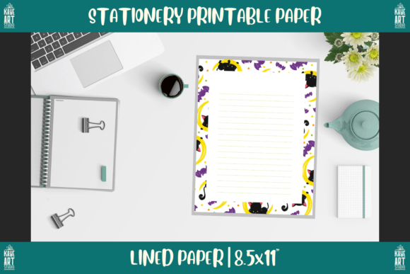 Download Bordered Stationery Printable Paper 222 - Paper Collection