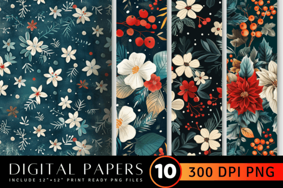 Download Whimsical Fantasy Pattern Digital Paper - Paper Collection