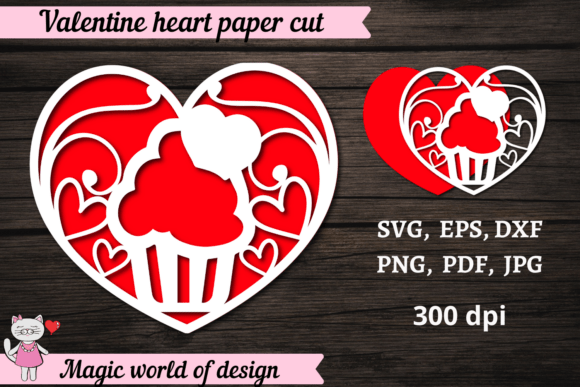 Download Heart Valentine, Paper Cut Template Svg - Paper Collection