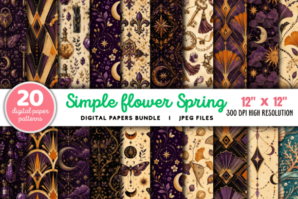 Download Vintage Halloween Paper Backgrounds - Paper Collection