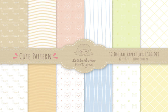 Download Cute Animal Digital Paper Pattern - Paper Collection