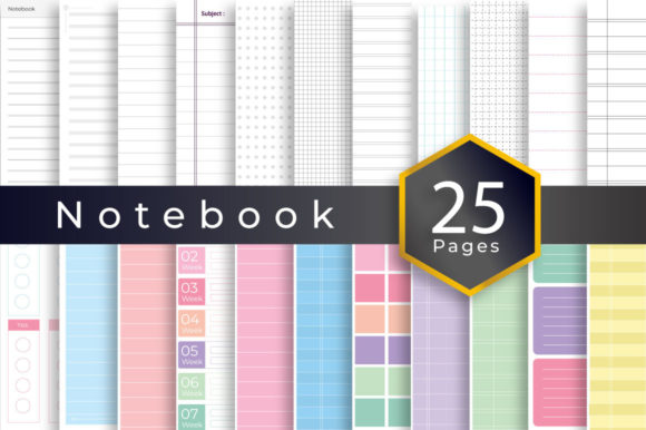 Download Notebook Printable Paper Kdp Interior - Paper Collection