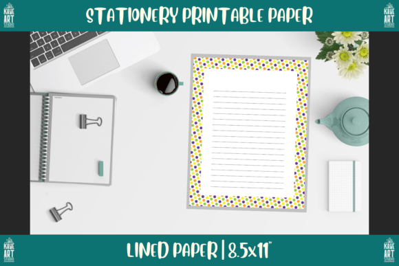 Download Bordered Stationery Printable Paper 217 - Paper Collection