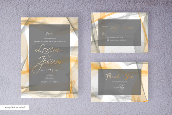 Download Abstract Wedding Invitation Frame Design - Invitation Collection