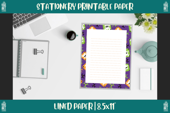 Download Bordered Stationery Printable Paper 221 - Paper Collection