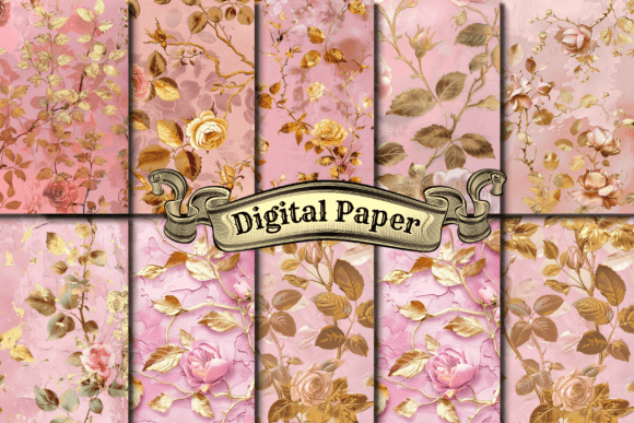 Download Dusty Rose Digital Paper - Paper Collection