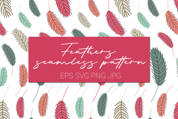 Download Bohemian Digital Paper.Feathers Pattern - Paper Collection