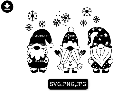 Download Winter Christmas Gnome Holiday SVG - Gnome holiday Collection