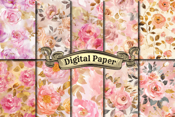 Download Dusty Rose Digital Paper - Paper Collection
