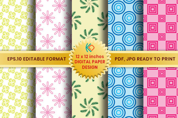 Download Digital Paper Design Print Templates - Paper Collection