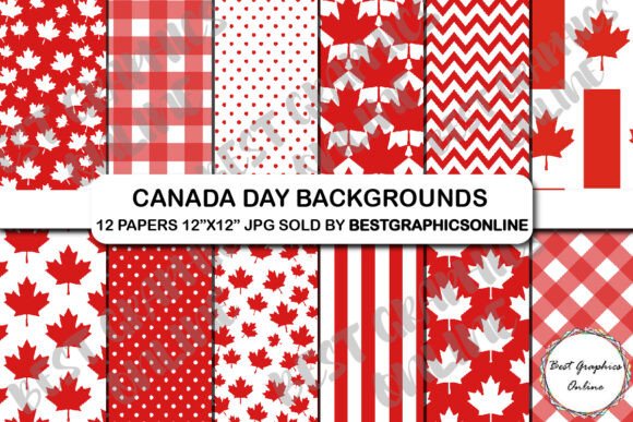 Download Canada Day Digital Background Papers - Paper Collection
