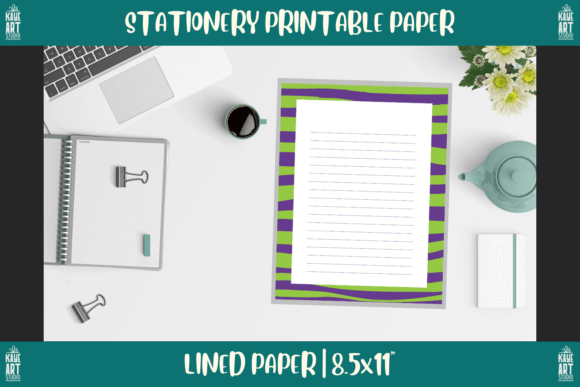 Download Bordered Stationery Printable Paper 218 - Paper Collection