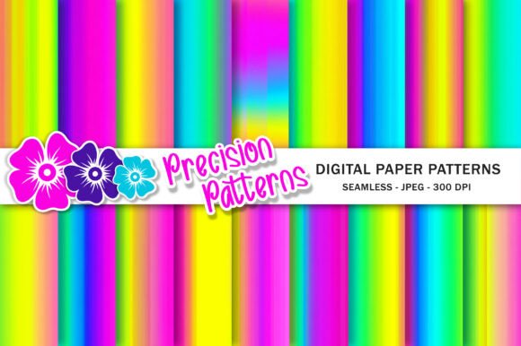 Download Bright Neon Gradient Digital Papers - Paper Collection