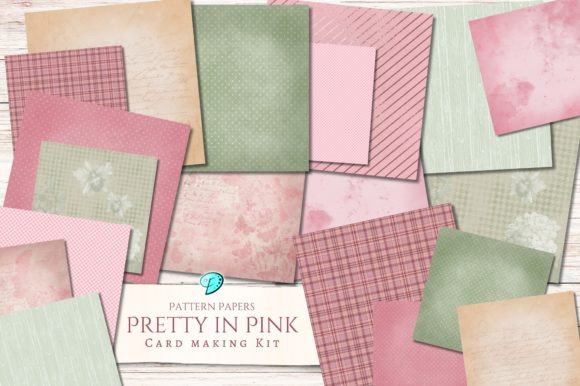 Download Pretty in Pink Digital Pattern Papers - Paper Collection
