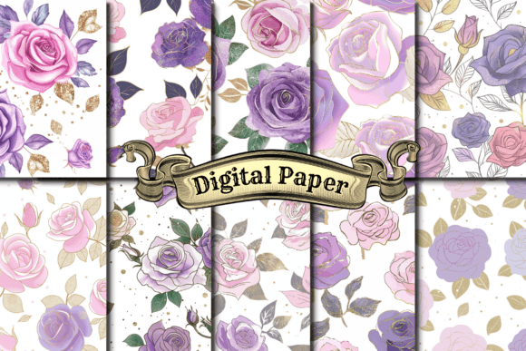 Download Dusty Rose Digital Paper - Paper Collection