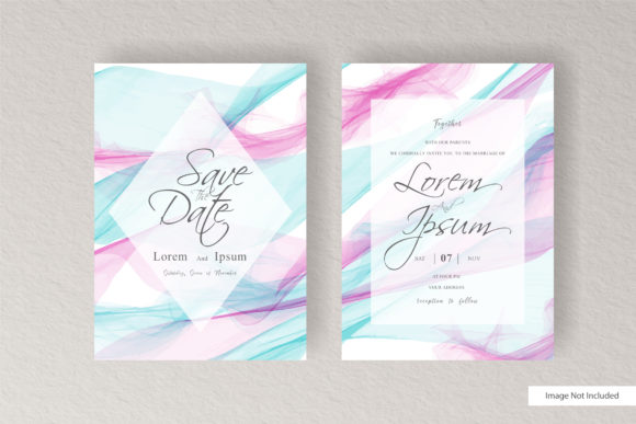 Download Abstract Wedding Invitation Frame Design - Invitation Collection