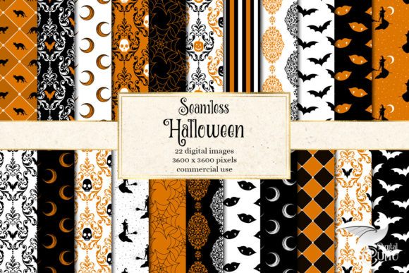 Download Halloween Digital Paper - Paper Collection