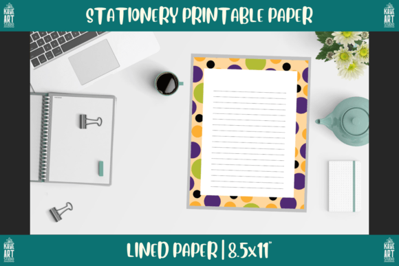 Download Bordered Stationery Printable Paper 229 - Paper Collection
