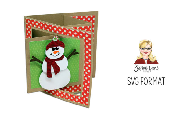 Download Snowman Window Lever Card - Snowman Collection