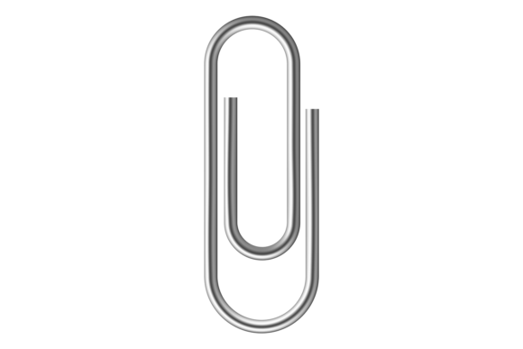 Download Pin Paper Clip. Realistic Metal Glossy F - Paper Collection